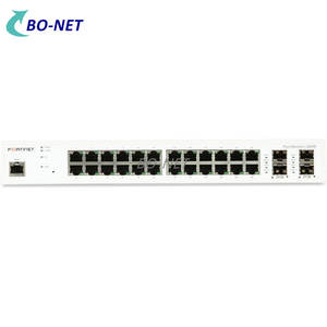 Nouveau commutateur réseau original de <span class=keywords><strong>FortiSwitch</strong></span> Forti-net <span class=keywords><strong>FS</strong></span>-<span class=keywords><strong>224E</strong></span> 24 ports POE VLAN QoS SNMP en stock - Product Image 1