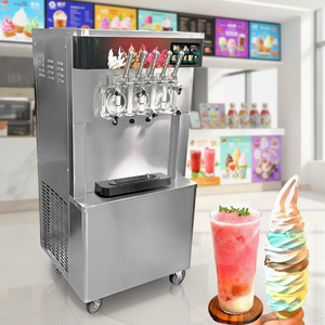 Nouvelle conception, 5 saveurs, machine à faire des glaces molles, machine à faire des glaces <span class=keywords><strong>Ninja</strong></span>, machine à faire des friandises glacées - Product Image 2