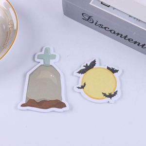 Carnet autocollant de dessins animés pour Halloween |   Bloc-notes de bureau simple |   Convenience créative et mignonne N Times - Product Image 6