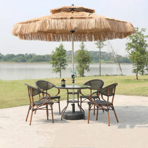 Sombrilla de <span class=keywords><strong>Patio</strong></span> Resistente con Base de Mármol o Tanque de Agua, Sombrilla de Techo Artificial para Cafetería, Hotel, Litoral - Product Image 2