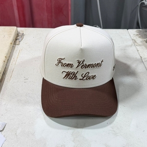 Nueva Gorra Trucker Bordada de 2 Tonos para Adultos, con Logotipo Personalizado, 5 Paneles, Estilo Béisbol, Cierre a Presión - Product Image 2