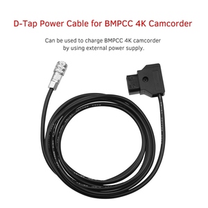 Cable de alimentación de repuesto D-Tap a BMPCC <span class=keywords><strong>4K</strong></span> de 2 pines con bloqueo para cámara <span class=keywords><strong>Blackmagic</strong></span> <span class=keywords><strong>Pocket</strong></span> <span class=keywords><strong>Cinema</strong></span> <span class=keywords><strong>4K</strong></span> y batería Sony V-Mount - Product Image 6