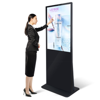 Layar LCD Digital Signage Interaktif Dalam Ruangan 43 49 55 Inci |   Layar Sentuh 10 Titik, 4K/FHD, Sistem Operasi Android/Windows