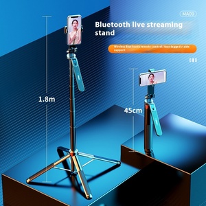 Trípode para teléfono móvil de escritorio Ulanzi MA09 Selfframe con control remoto inalámbrico Rotación de 360 ° para grabación de video - Product Image 2