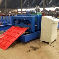 Machine pour fabrication de rouleaux de carreaux, 1 pièce, panneau en aluminium, feuille d'acier de zinc, plaque chromée de forme trapézoïdale, glaçure