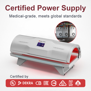 Oem ODM Spa sử dụng nhà 110 220V 15A không dây Pad Điều khiển từ xa 5 bước sóng hồng ngoại giường 360 đầy đủ cơ thể ánh sáng màu đỏ điều trị giường - Product Image 4