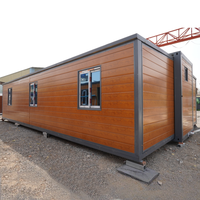 Maison conteneur pliable et extensible de 40 pieds, sur mesure pour le Moyen-Orient, écologique, bureau mobile, isolation thermique, certifiée CE