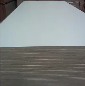 cabinet usage 16mm 18mm high glossy white laminated plywood sheet