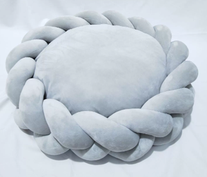 Lit pour animaux de compagnie en tricot <span class=keywords><strong>DIY</strong></span> de qualité supérieure - 6 cm de peluche lavable amovible, maison pour chat et chien, fabrication artisanale, rembourrage en polyester de luxe, grotte pour animaux de compagnie pour petits/ Moyens - Product Image 5