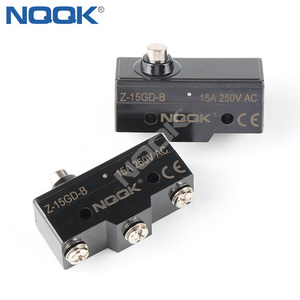 15A <span class=keywords><strong>Z</strong></span>-15GD-<span class=keywords><strong>B</strong></span> 250V 3 Pins ปุ่มกดหัวโลหะสวิตช์ไมโครสวิตช์ดำเนินการสแนปอุตสาหกรรม - Product Image 2