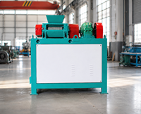 Machine de granulation à double rouleau à haut rendement avec alignement précis des rouleaux