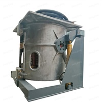 Fourneau de fusion à induction pour la fonte du fer, prix de vente pour 500 kg, 15 t, 20 t, 25 t, 30 t de ferraille