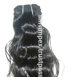 100% Tejido de cabello humano Remy sin procesar. Venta caliente Remy Raw Hair Extension DE LA India. Tejido de cabello Remy de calidad perfecta - Product Image 3