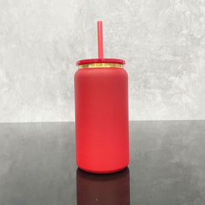 16Oz Gold Plated Red Dark Green Black Blue Powder Coated Stainless Steel Double Walled Soda <b>Beer</b> Cans - Product Image 2