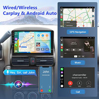 Hikity pour Honda CRV 2002-2006 9 pouces 8 cœurs 4+64G autoradio Android 4G LTE/Carplay/Android Auto/GPS/WiFi/DSP/caméra 360