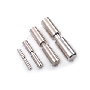 Charnières de porte cylindriques soudées en acier inoxydable 304, charnières de rechange pour <span class=keywords><strong>portail</strong></span> et fenêtre, axe mâle-femelle en acier - Product Image 4