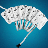 24V Haute luminosité, pleine couleur, avec 6 LED 3030 et une lentille pour une éclairage uniforme. Vendu directement de l'usine
