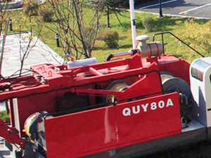 Grue sur chenilles hydraulique QUY80A de 80 tonnes à économie d'énergie avec une portée maximale de 64 m Hauteur de levage, longue durée de vie - Product Image 4