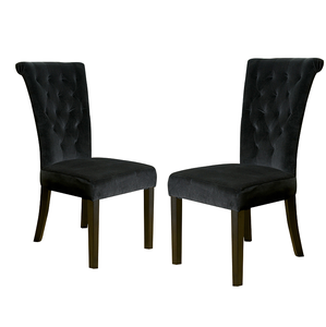 Modern Eco-Friendly Durable Fabric Dining <b>Chair</b> with Wood Legs for Home Bar Kitchen Living Room & Bedroom Use(Set of <b>2</b>) - Product Image 5