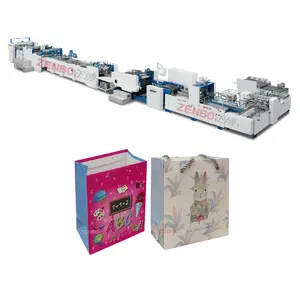cartoon paper bag making machinary;automatic machine for producing paper bags ZB1200CT-430S