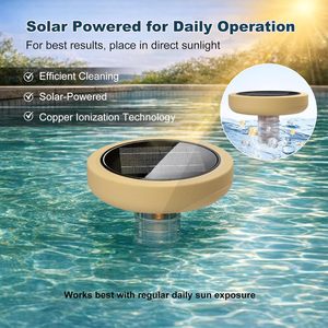 Ioniseur solaire flottant pour <span class=keywords><strong>piscine</strong></span>, purificateur en cuivre, réduit le chlore de 85 % pour piscines <span class=keywords><strong>hors</strong></span> <span class=keywords><strong>sol</strong></span> et enterrées, spas (45 000 gallons) - Product Image 3