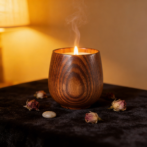 1 tasse en bois, bois, café, thé, bière, jus, lait, eau, mug, artisanal, naturel, cuisine - Product Image 6