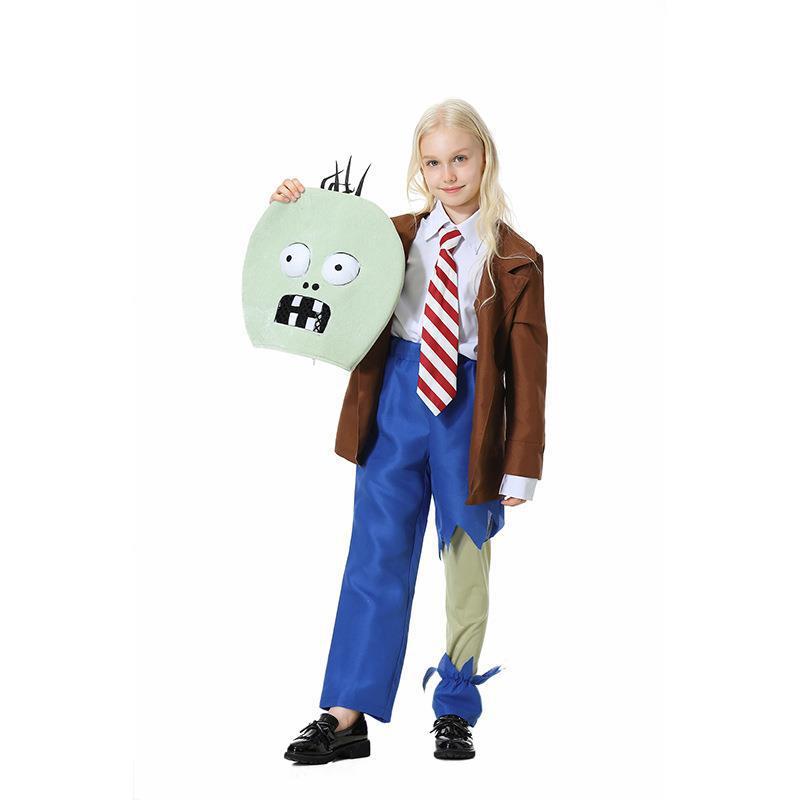 82329 Children's Unisex Style [Hoodie, White Shirt, Tie, Jacket, Pants, Left Leg and Hem]