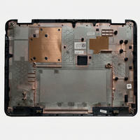 HK-HHT Abu-abu Tua Lower Base Bottom Case Cover Assembly untuk Dell Latitude 3190 2 in 1 0T55VY T55VY