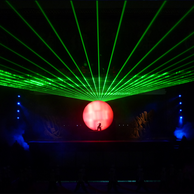 5W 8W 10W Stage DJ Laser Light Show RGB Full Color Animated Laser Projector for Party Clubs