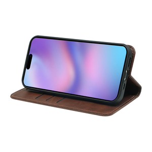 เคสโทรศัพท์แบบพับได้พร้อมช่องใส่บัตร วัสดุหนังแม่เหล็ก สำหรับ <span class=keywords><strong>iPhone</strong></span> 18 Pro Max 17e 16e 15 Pro 13 <span class=keywords><strong>iPhone</strong></span> 17 ป้องกันอย่างดี - Product Image 4