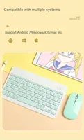 Nouveau clavier et souris sans fil Bluetooth 10 pouces 2026 pour iPad Pro 11, anglais hébreu, pour tablette Android, iOS, Windows Phone