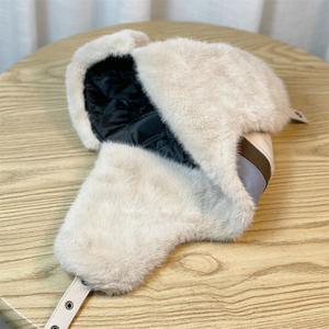 Gorro de invierno coreano para hombres y mujeres, grueso, impermeable, deportivo, protección auditiva, gorro de piloto personalizado, gorro de esquí para viajes al aire libre con logotipo personalizado - Product Image 2