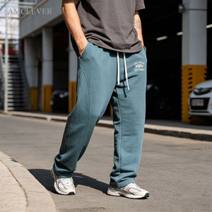 <span class=keywords><strong>Pantaloni</strong></span> da jogging pesanti da 460g "Est." <span class=keywords><strong>Pantaloni</strong></span> da Uomo Oversize Streetwear con Taglio Curvo <span class=keywords><strong>e</strong></span> Inserti, Modello From Nothing <span class=keywords><strong>Tech</strong></span> Pack Support - Product Image 3