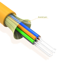 Venta Directa de Fábrica, Cable Óptico Interior GJFJH/GJFJV, Cable de Fibra Óptica Monomodo G652D G657A