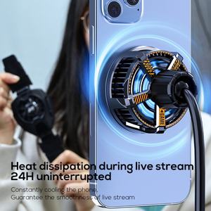 Memo CXA3 <b>Magnetic</b> Phone Cooler with Blue <b>Light</b> for Fast Cooling Phone Cooler for Gaming - Product Image 5