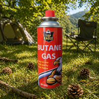 Cartouche de gaz butane jetable portable 220g 227g pour réchaud de camping extérieur, fabrication OEM ODM directe usine