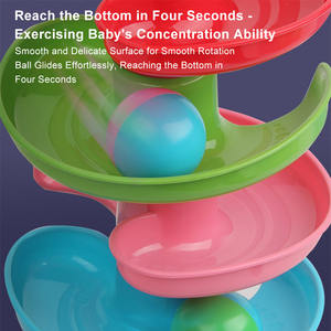 Çocuklar için özelleştirilmiş eğitim plastik mermer Run oyuncak seti paket yapı taşları - Product Image 6