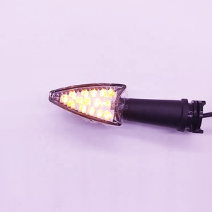 12V moto ambre LED clignotants clignotants clignotants convient pour <span class=keywords><strong>YAMAHA</strong></span> <span class=keywords><strong>YZF</strong></span> <span class=keywords><strong>R1</strong></span> R6 FZ1 FZ6 Fazer XJ6 YBR <span class=keywords><strong>125</strong></span> 250 - Product Image 3