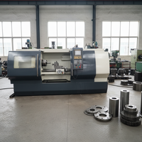 Ventes d'usine, prix bas, vente chaude, tour CNC horizontal à un seul broche entièrement automatique, robuste, haute précision, d'occasion, CAK50135DI
