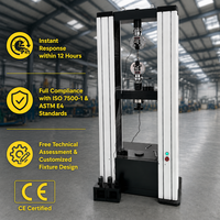 Machine d'essai universelle informatisée Zhongchuang 50kN pour la traction, la flexion et la compression, fournisseur de matériel de laboratoire pour métaux UTM