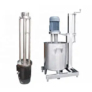 stainless steel lab equipment high shear mixer emulsifying machine high shear mixer tank high speed shear mixer