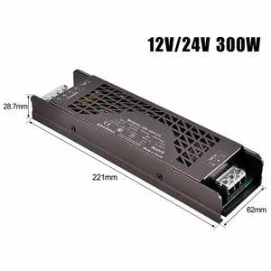 Driver LED Dimmable 12V 24V Haute Puissance 198-242V AC pour Éclairage Résidentiel Bandes LED SMD COB RGB - Product Image 3
