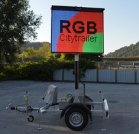Panneau de signalisation variable mobile à énergie solaire de haute qualité certifié EN12966 P16mm Zones de travaux routiers Logiciel personnalisé