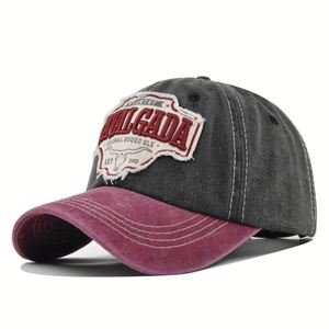 Gorras de Béisbol Deportivas con Logotipo 3D al por Mayor, Impresión Puff de 6 Paneles, Dos Tonos, Lavado Vintage, Apliques Bordados, Estilo Formal y Deportivo - Product Image 3