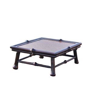 Bamboo Mini Tea Table Folding Dry Brewing Tray Japanese Tatami Style Bay Window Tea Table - Product Image 5