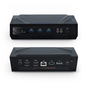 PC para Juegos con Procesador Intel Core I9 de 11.ª Generación <span class=keywords><strong>11900H</strong></span>, Refrigeración por Ventilador, Lector de Tarjetas TF, 2xNVME, HD+DP+Tipo-C, Tres Pantallas, Micro Win11, Office, Nuevo - Product Image 2