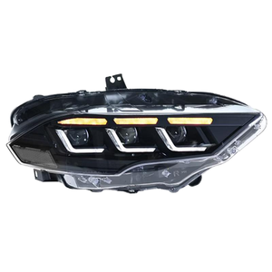 Pièces automobiles de haute qualité pour Mustang : Ensemble de phares 2015-2022, mise à niveau, nouveau, 12V 6000K, lentille de feux de jour à LED - Product Image 1