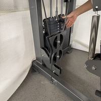 Appareil de musculation professionnel en acier réglable pour l'entraînement de force des bras, machine à curls des biceps assis à charge par poulie