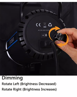 BAFANG 150W haute luminosité lumière de Studio professionnel 97 + CRI lumière vidéo lumière continue pour l'enregistrement vidéo en Studio