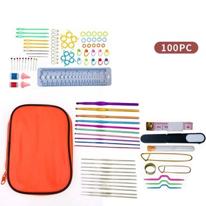 Juego de Agujas de Ganchillo al por Mayor, Agujas de Tejer de Acero DIY, Tijeras para Puntos de Tejer, Marcadores, Herramientas y Accesorios de Costura para Tejer - Product Image 5